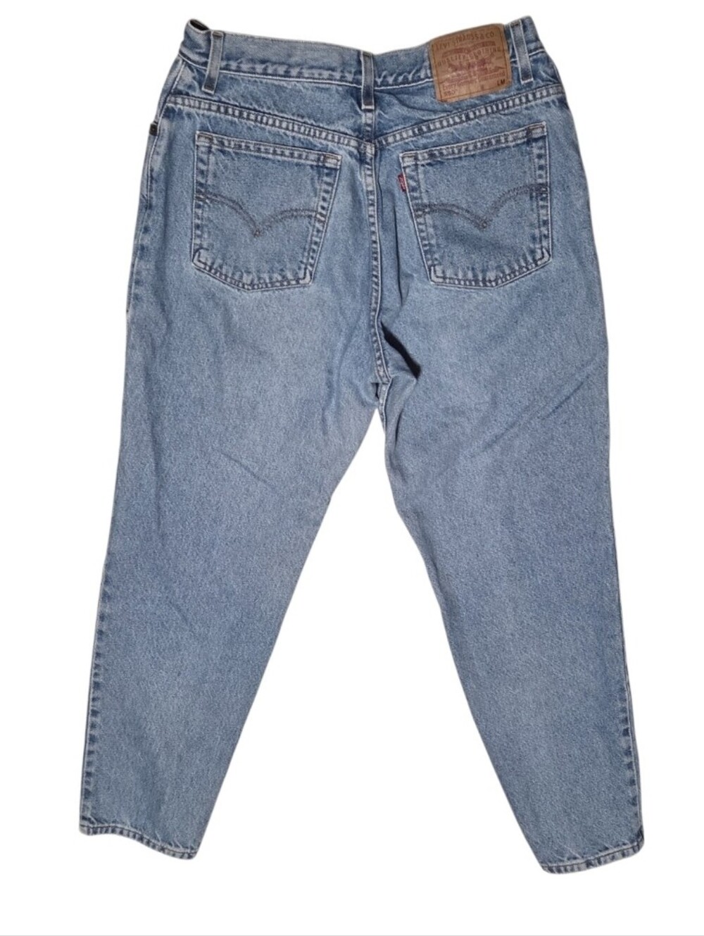 Vintage Y2K 2000s Levi’s 550 Mom Relaxed Fit Tapered Denim Jeans Womens Size 14M - Picture 2 of 8